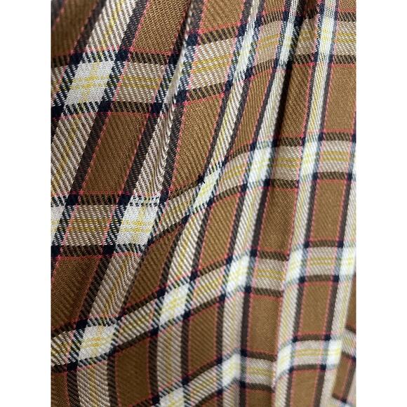 Free People Button Down Shirt Plaid Embroidered Sequin FLAW - Picture 7 of 13